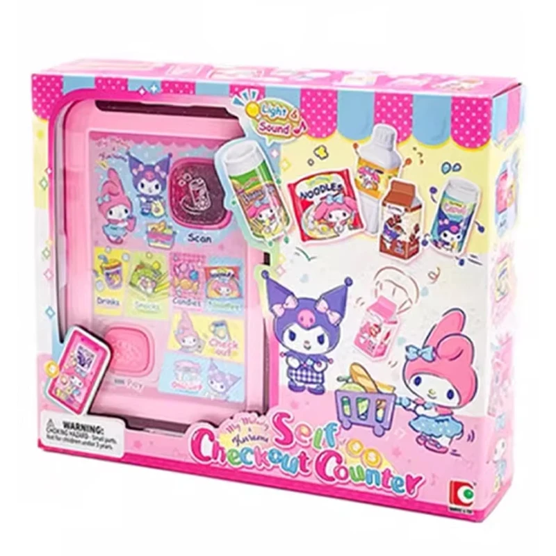 Серия Sanrio игрушки Meileti и Kuromi кассовые аппараты самообслуживания со звуком