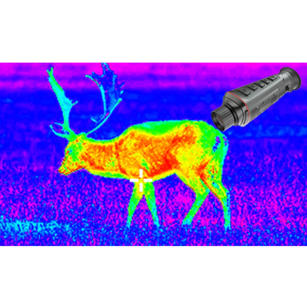

HTI 640*480 Thermal Monocular Socpe Hunting Mini 35mm Thermal Monocular Night Vision Scope for Hunting HT-A4 Oem Odm