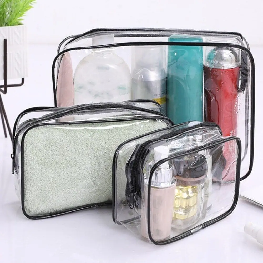 

Waterproof Storage Beauty Case Make Up Pouch Travel Organizer PVC Bag Cosmetic Bag Makeup Cases