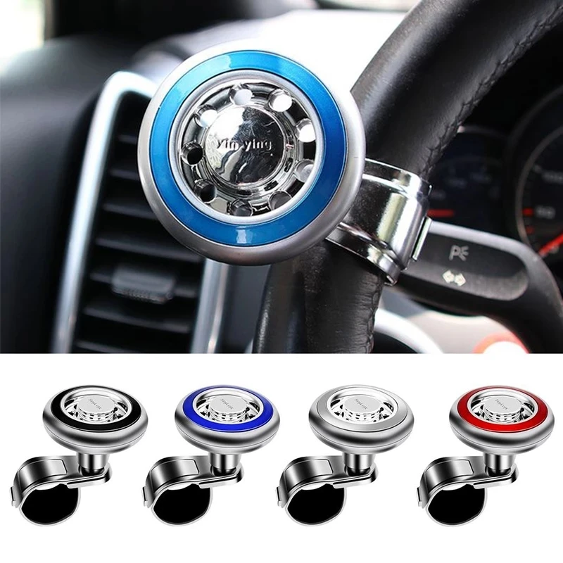 

Car Steering Wheel Control Adapter Anti-slip Handle Ball Grip Steering Wheel Hubs Controller Buttons Knob Universal Booster Ball
