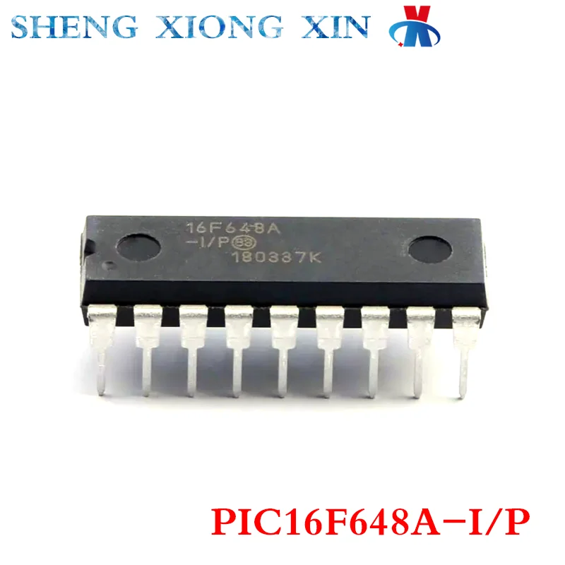 

5pcs/Lot 100% New PIC16F648A-I/P DIP-18 8-bit Microcontroller -MCU PIC16F648A 16F648A Integrated Circuit