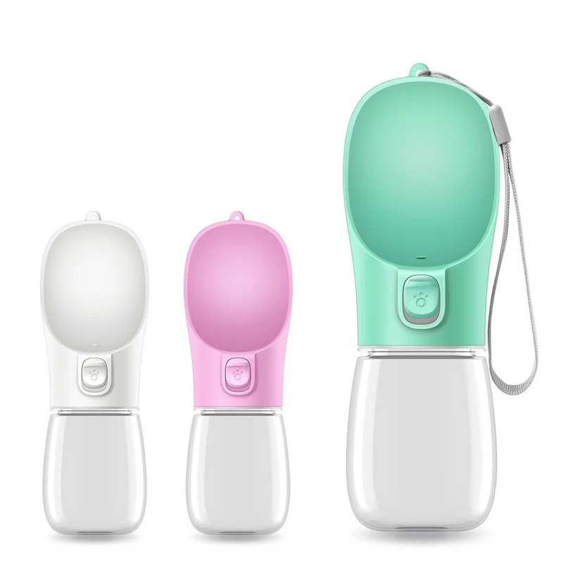

Pet Supplies Cat and Dog Outdoor Accompanying Cup Portable Travel Kettle Pet Out Drinking Fountain One-click Water Dog Feeder