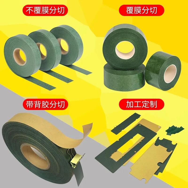 Изготовленная на заказ бумажная прокладка с зеленым корпусом литиевой батареи