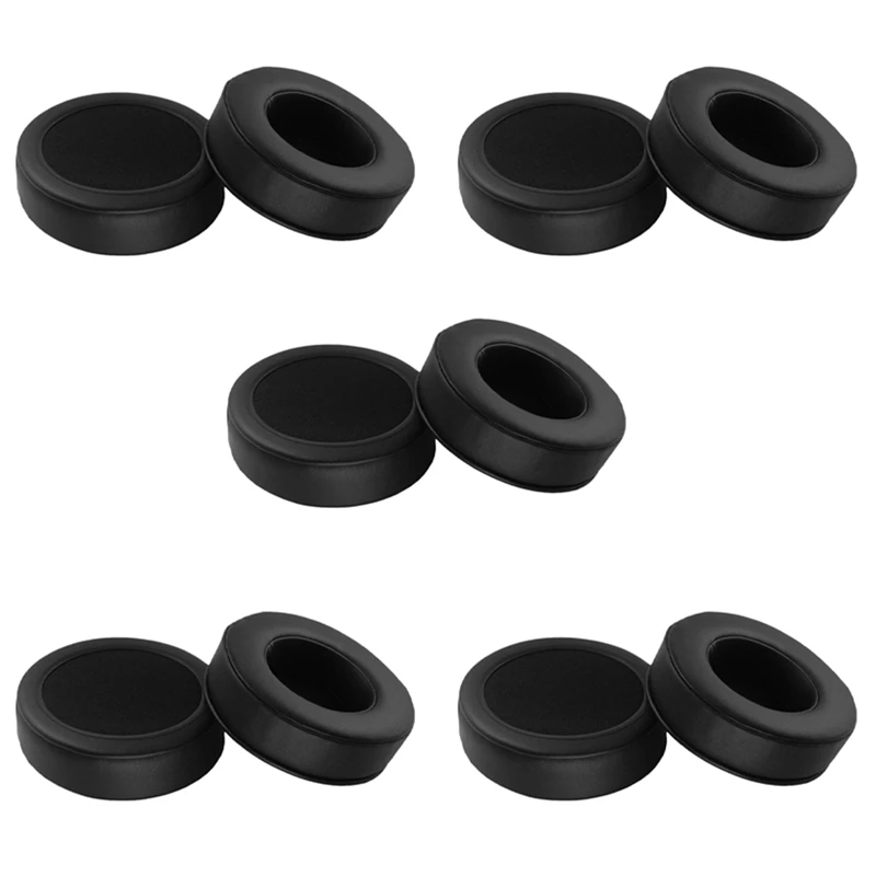 

5X Soft Pu Earpad Foam Ear Pads Cushions For Sony For Akg For Ath For Headphones 100Mm