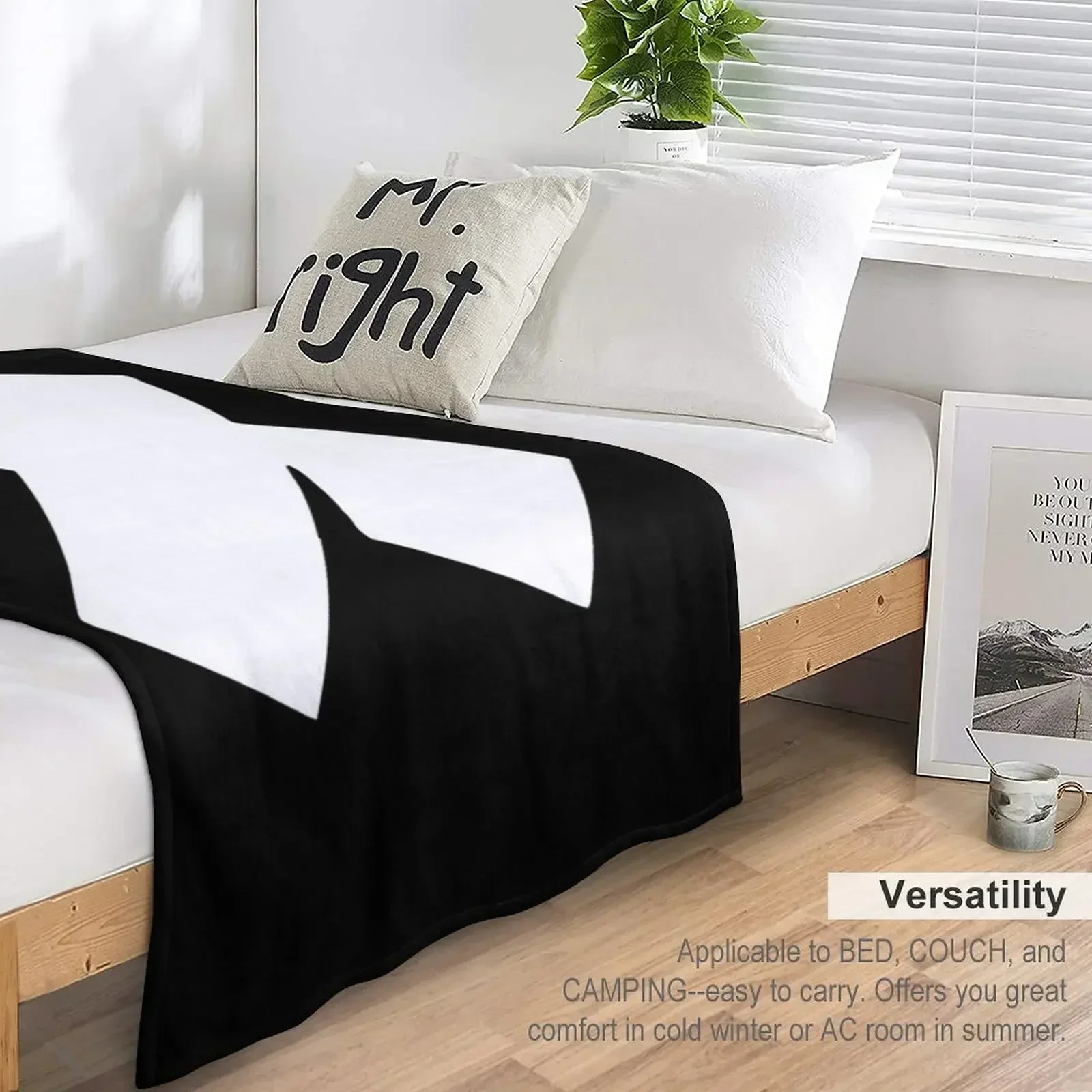 Плед Сам и Колби для дивана меховые одеяла