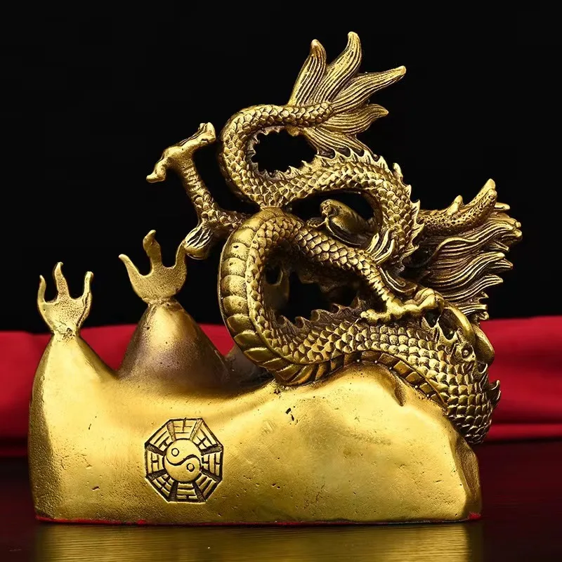 Медный огнеупорный дракон кухонные принадлежности огнезащитный Tianmen