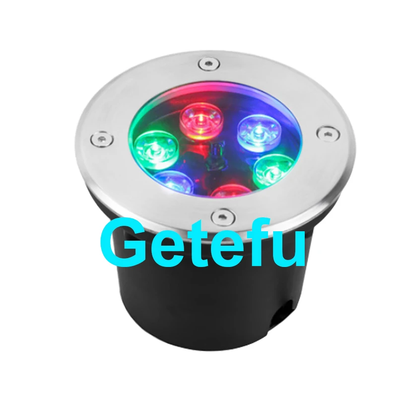 4-проводной светодиодный подземный светильник RGB 9W18W Светодиодный торшер