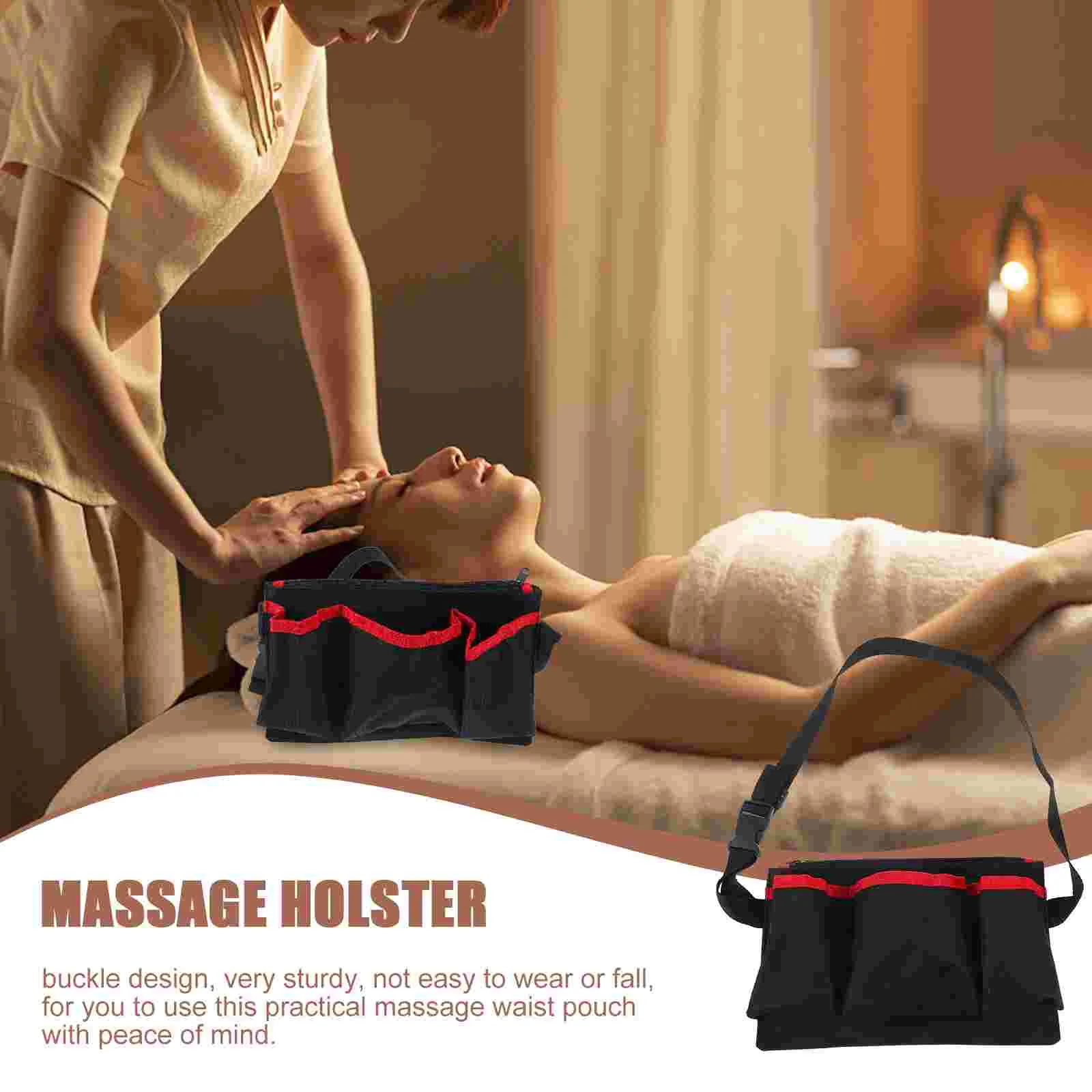 Физиотерапевт Массажер Поясная сумка Держатель для массажной бутылки Сумка