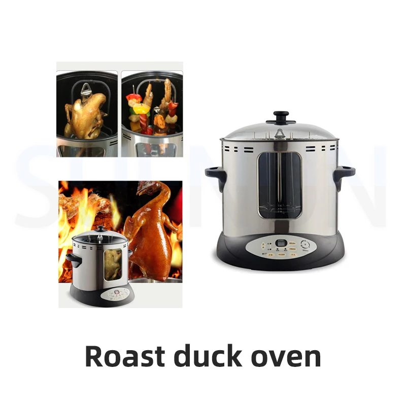 Коммерческая печь-гриль духовка для обжарки курицы жареной утки полностью