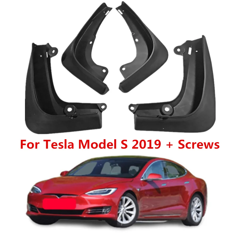 

Брызговик для Tesla Model S 2019 +, винты, брызговики от грязи