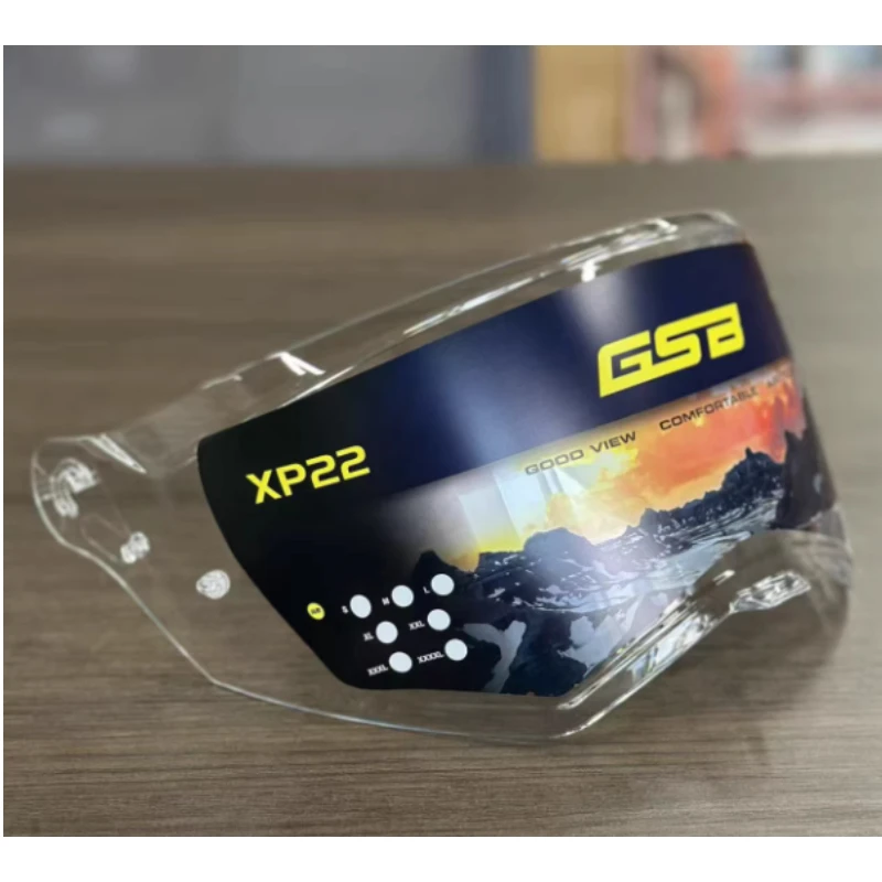 

Оригинальный солнцезащитный козырек для шлема GSB XP22, аксессуары для шлема XP 22, маска для лица для внедорожного мотоциклетного шлема GSB, летняя защита от ультрафиолета