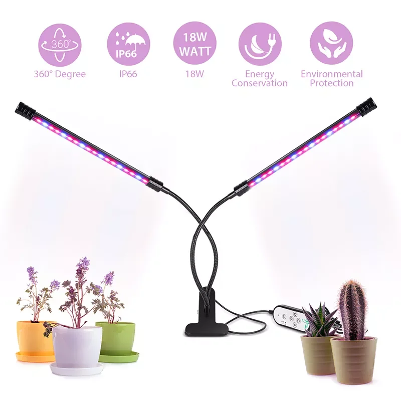 

Фитолампа полного спектра для растений, светодиодная лампа USB для выращивания растений, саженцев, гидропонных цветов, тентов в помещении