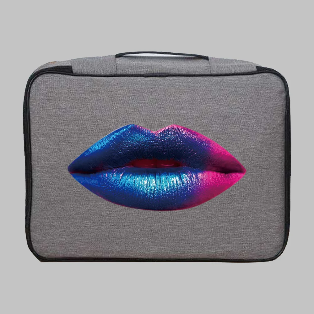 Document Storage Bag Bins Baskets Drawer Container Home Storage Organization Mouth Print Accessories Supplies Organizer Boxes