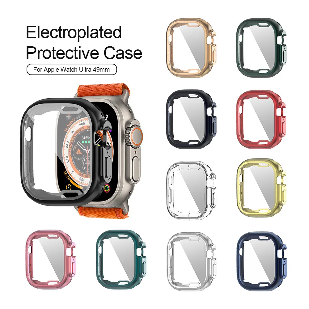 

Силиконовый чехол с покрытием для Apple Watch Ultra 49 мм