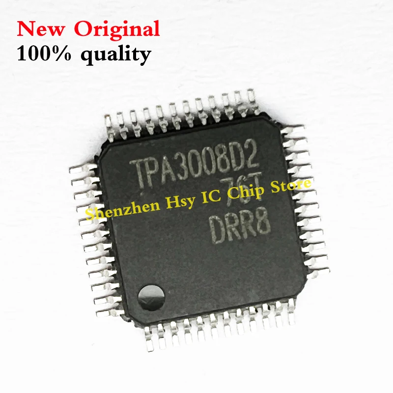 

(2 шт.) 100% Новый чипсет TPA3008 TPA3008D2PHPR TPA3008D2 TQFP48