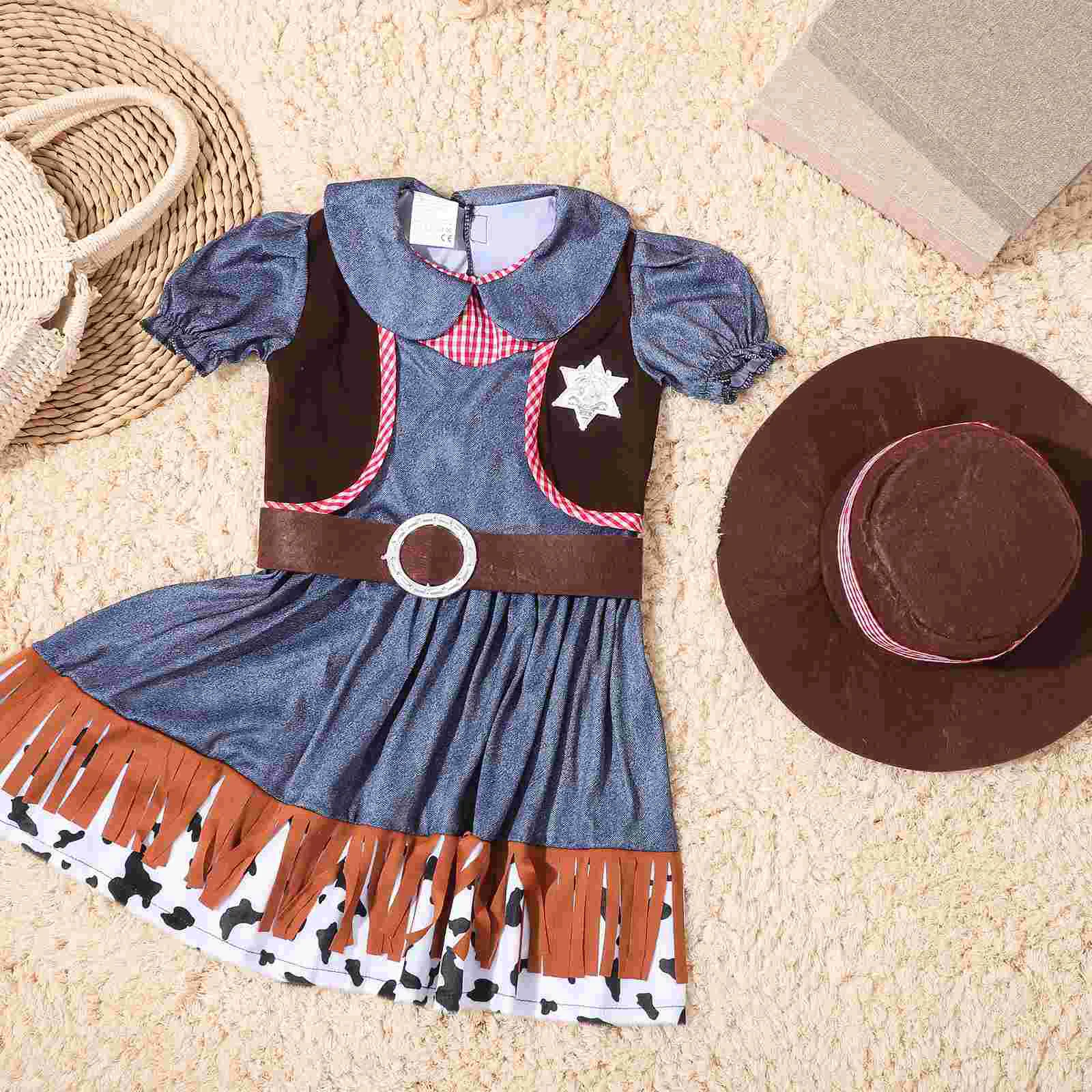 Женская ковбойская одежда в стиле вестерн на Хэллоуин для женщин костюм пастушки