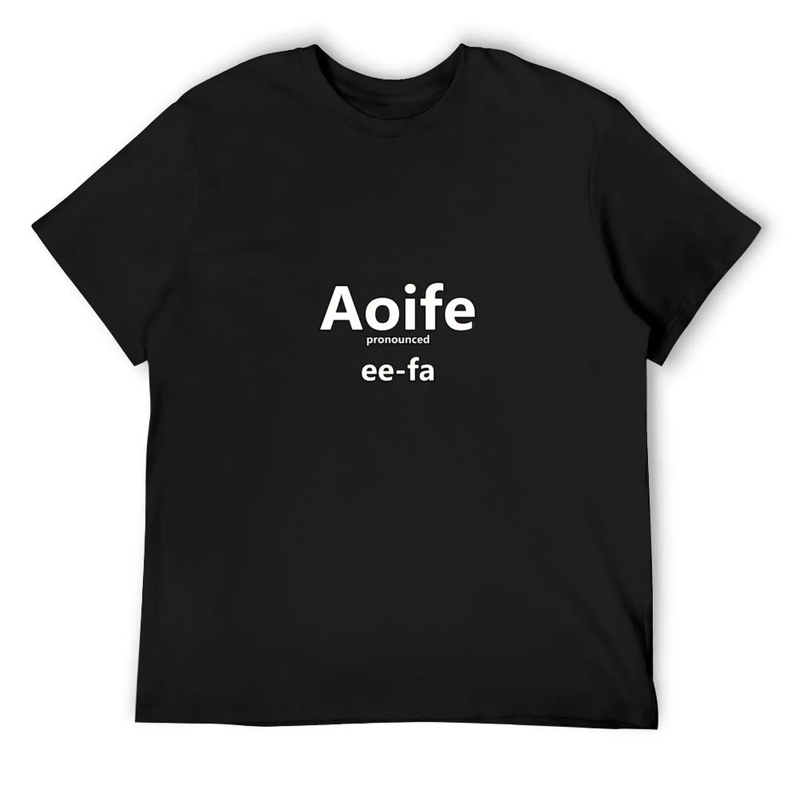 Aoife - как показано с этим ирландским именем Футболка оверсайз дизайнерские