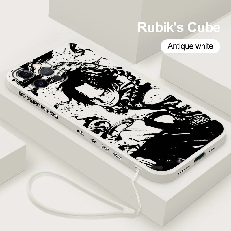 

Oil Painting Art O-One P-Piece Liquid Left Rope Cover Phone Case For Apple IPhone 14 13 12 Mini 11 Pro XS MAX XR X 8 7 SE