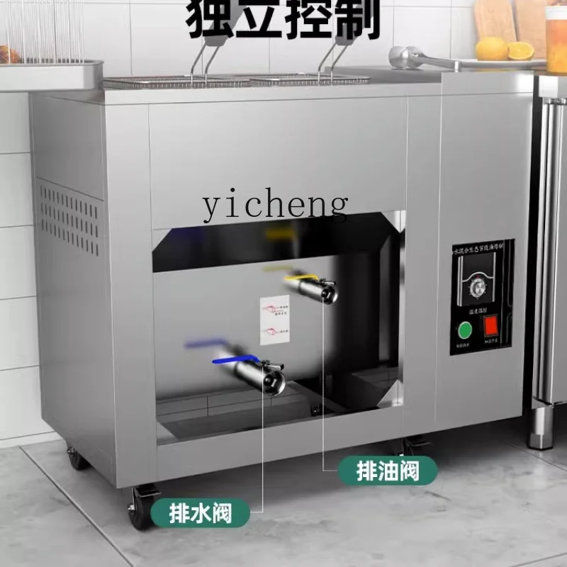 Глубокая Сковорода XL для разделения масла и воды коммерческая сковорода большая