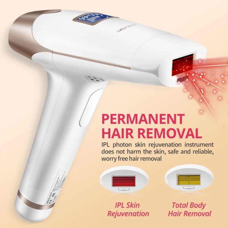 Enlarge 900000 Best Portable Epilator Beauty Products Painless Epilator Ipl Led Laser Hair Removal Cell Phone Home Device Hair Remover