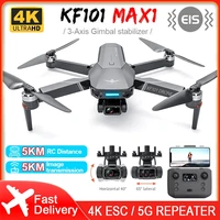 kf101max1 drone 4k profesional gps 3 axis eis 5g wifi quadcopter 5km distance 500m height brushless dron vs sg906 max1 m10 ultra