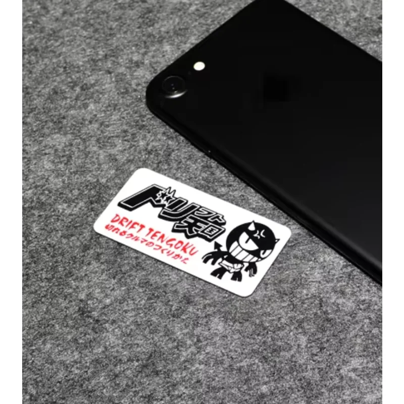 2x автомобильный Стайлинг виниловая лента японские Дрифт Тенгоку гонки мотоцикл