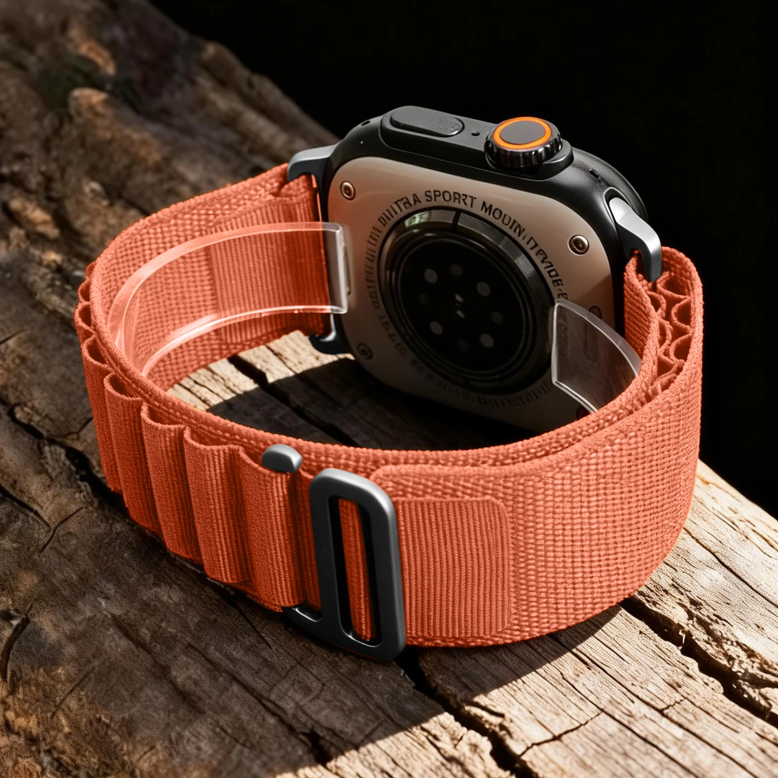 Фото Официальные ремешки Alpine для Apple Watch ultra 3 ремешка 49 мм 44 мм 46 мм 45 мм 41 мм 40 мм 42 мм correa iWatch series 11 10 SE3 9 8 7 6 5 №1