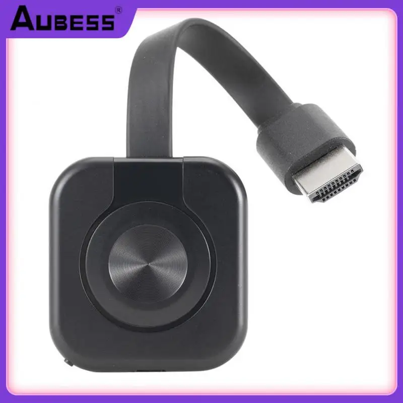 

Universal Wifi Display Receiver Multi Compatible 1080p -compatible Wireless Tv Stick Plug And Play Support Hdtv Audio Cable