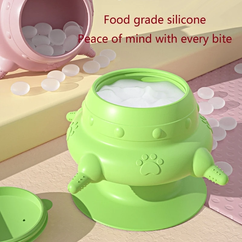 

Кормушка для кормления, 4 щенка, силиконовая кормушка для домашних питомцев