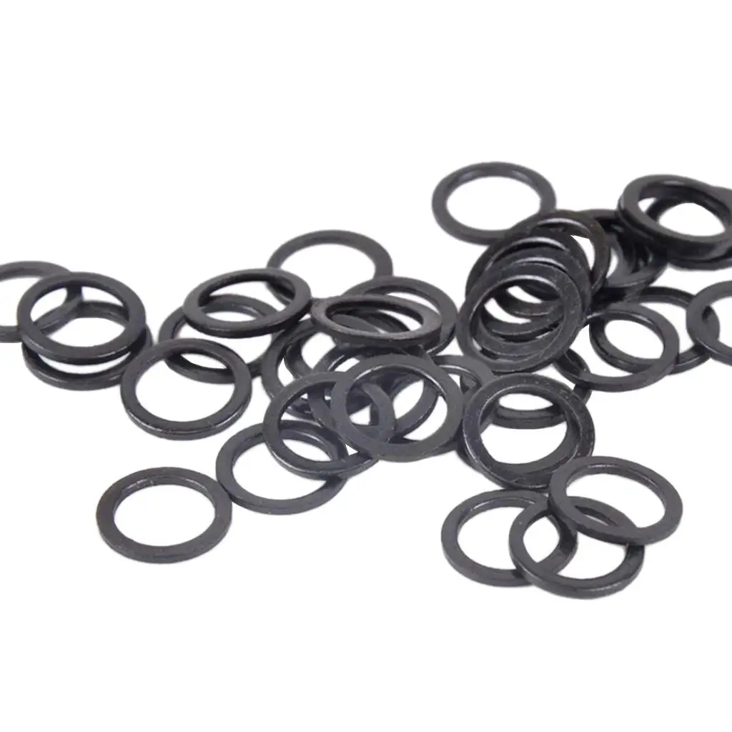 

100pcs Skateboard Bearing Washers Nuts LongboardAnd
