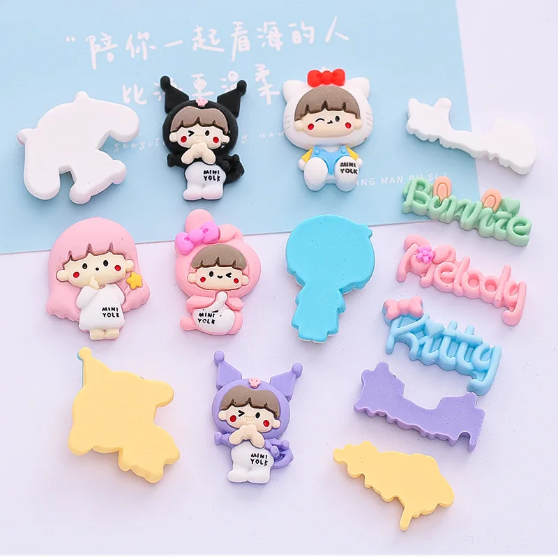 5 шт. miniso милое платье sanrio uo boy мультяшная модель для рукоделия материалы