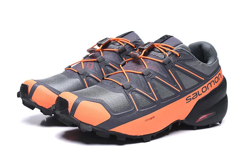 Salomon Speed Cross 5 Running Shoes For Men Sport Original Outdoor Trainers Breathable Gym Athletic eur 40-46