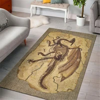 love dinosaur fossil art rectangle rug 3d print rug parlor mat area rug anti slip large carpet rug living room decor 015