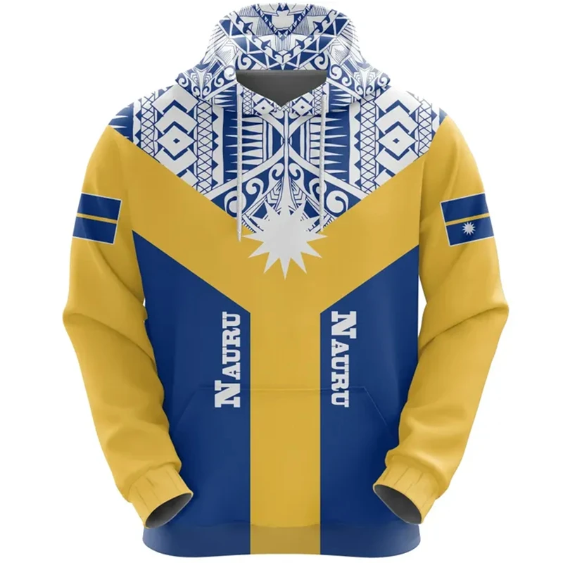 Мужская повседневная толстовка с капюшоном и принтом