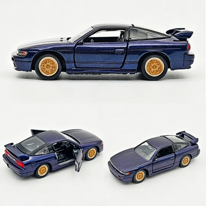 Фото Коллекция из 3-х моделей спортивных автомобилей Takara Tomy Tomica Premium Nissan Sileighty Sil80 Drift из литого сплава для энтузиастов №4