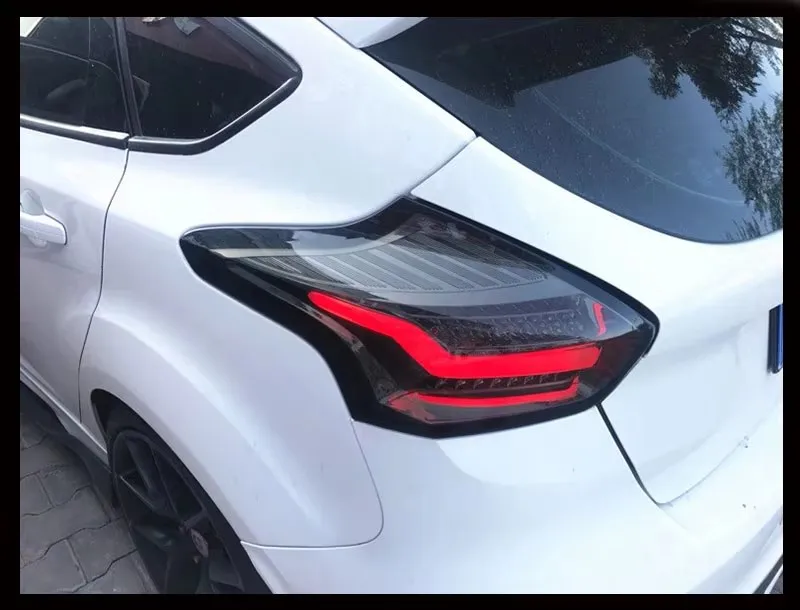 Стайлинг автомобиля для Ford Focus задние фонари 2015-2018 Focus задний фонарь задний багажник указатель поворота + стоп-сигнал + задний ход