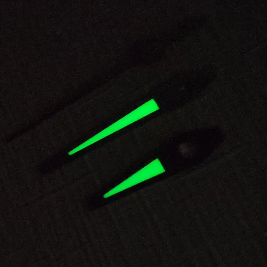 Аксессуары для часов NH35 зеленые светящиеся стрелки с проволочным рисунком