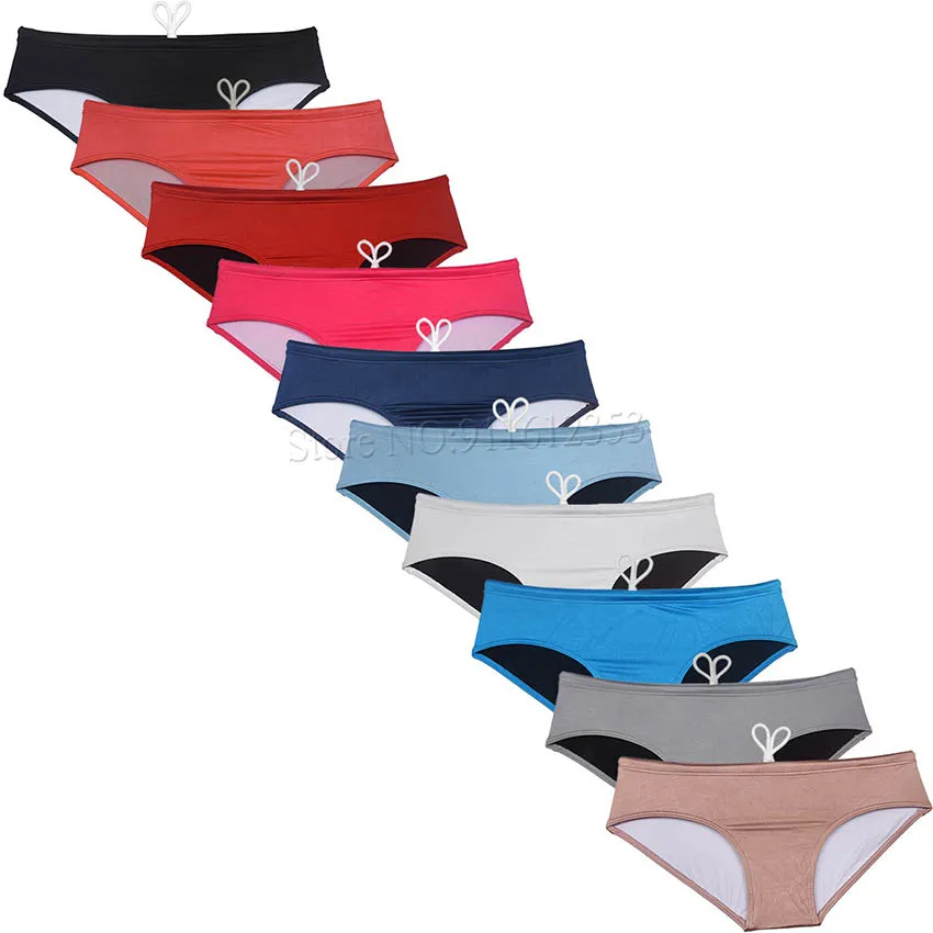 

Men's Swimsuit Briefs Swimwear Surf Shorts Adjustable Tankini Drawstring & Double Layer Shiny Fabric