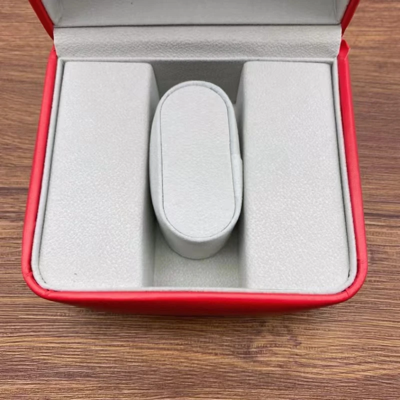 Factory Supplier RED  with Original Wooden Watch Box Luxury Brand with Papers Card Can Customization AAA Watche