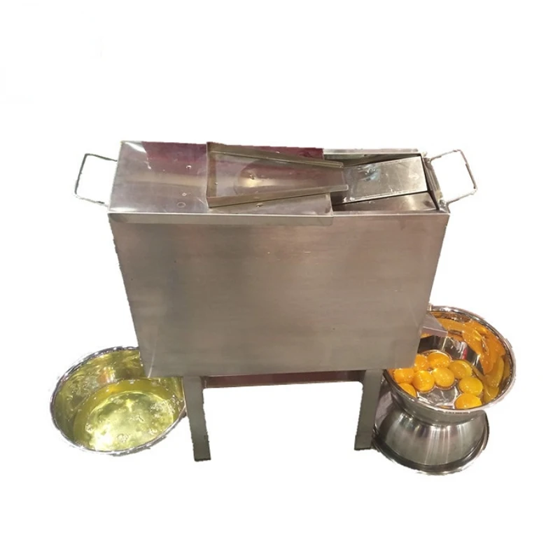 

Wholesale price cheap tabletop household manual egg knocking separating yolk machine