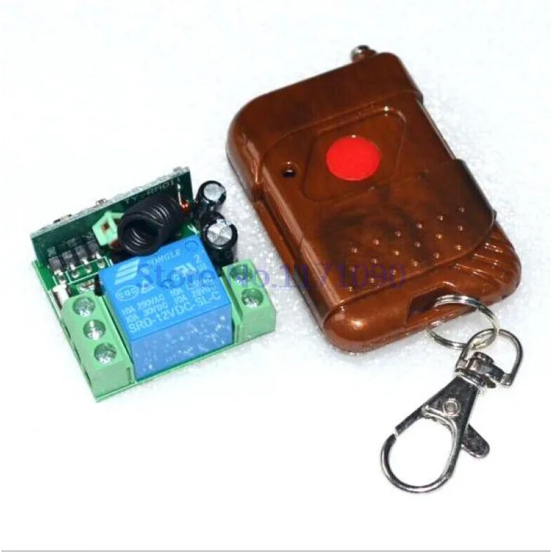 

New 12V Signal Channel Fixed Encoding Switch Wireless Remote-Control Promotion