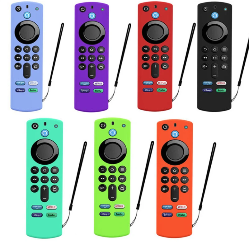

Silicone Protective Cover For Amazon Fire TV Stick (3rd Gen) Third Generation Remote Control Anti-drop Dustproof Case Shell