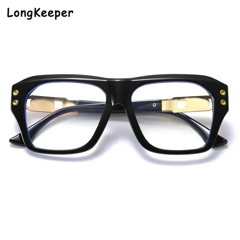 

Винтажные очки Longkeeper для мужчин, оправа для очков с защитой от синего света, оптические линзы для компьютерных игр, Женская оправа для очков