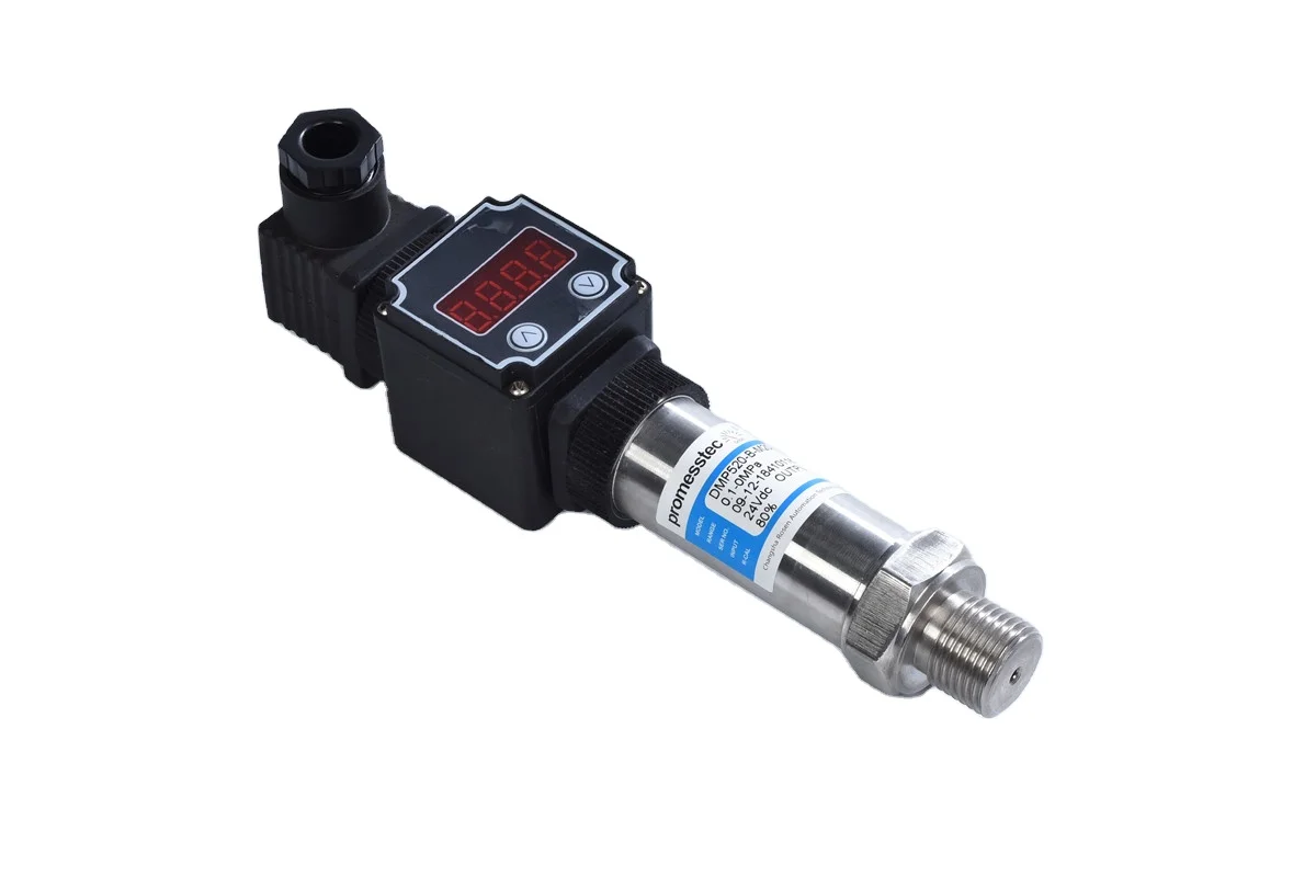 

100mbar 200mbar 4-20mA Hydraulic Pressure Transmitter With LED Display