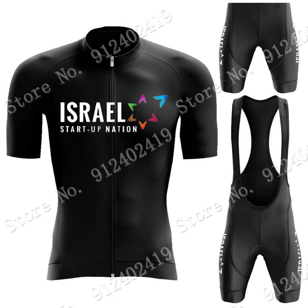 

2022 ISRAEL START UP NATION Team Cycling Jersey Set Short Sleeve Shirt Cycling Clothing Road Bike Uniform Maillot Culotte Wear