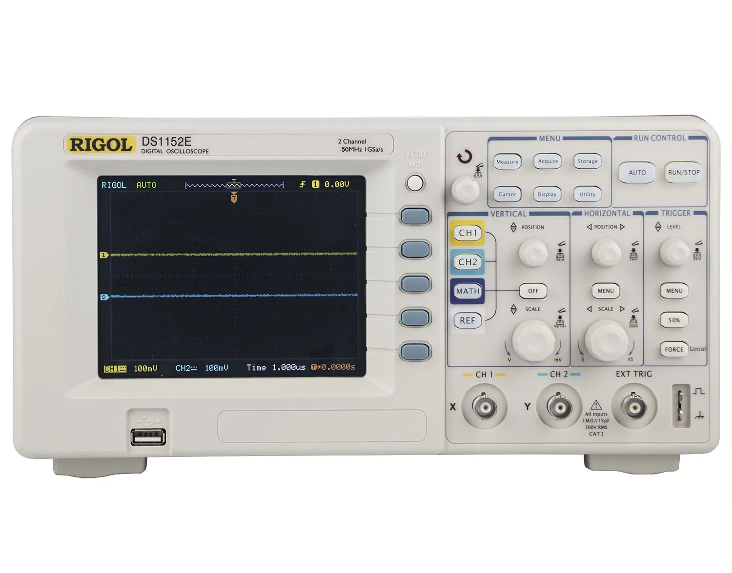 

RIGOL DIGITAL OSCILLOSCOPES DS1052D
