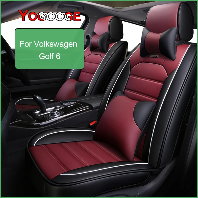

YOGOOGE Car Seat Cover For VW Golf 6 2008-2016 Auto Accessories Interior (1seat)