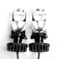 sanvi 2x 12v 50w 5000k bulb h4 led mini headlights projector lamp for car motorcycle led lens light auto 12v bi diodes led bulb