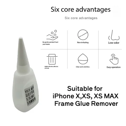 Прецизионная жидкость для удаления клея, 50 мл, для iPhone X/XS/XS MAX, снятие рамки дисплея, ЖК-экраны и OLED, герметичный дизайн ​
