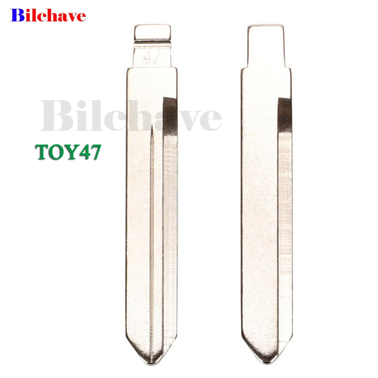 

Jingyuqin дистанционное управление автомобильный ключ игрушка47 лезвие для Toyota Corolla Flip Blade KD пульт дистанционного управления незарезанный ключ лезвие пустой